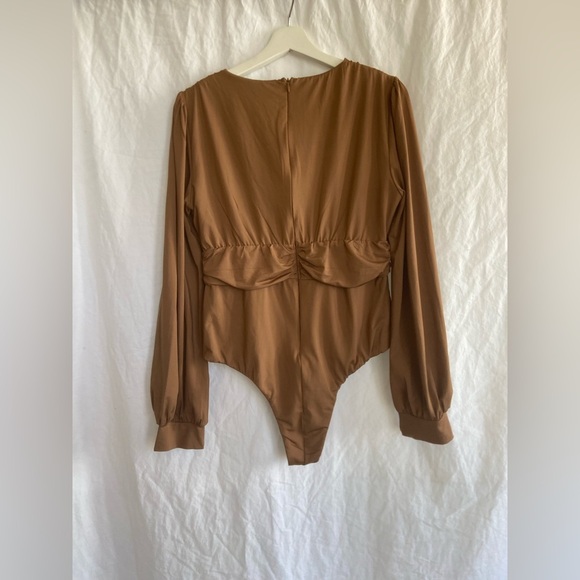 Princess Polly JUDE LONG SLEEVE BODYSUIT
BROWN US size 12 NEW - Picture 14 of 16